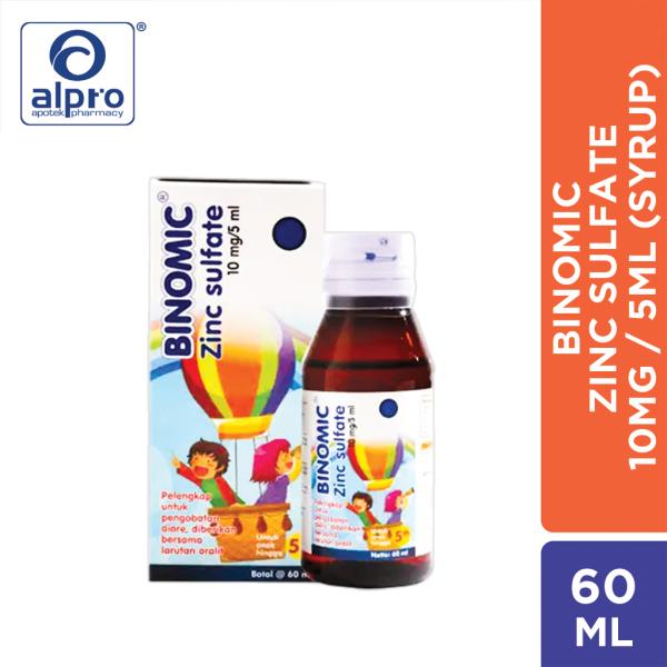 Binomic Zink Sulfate Monohydrate 10Mg/5Ml Syrup 60 Ml